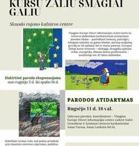 Karikatūrų parodos atidarymas