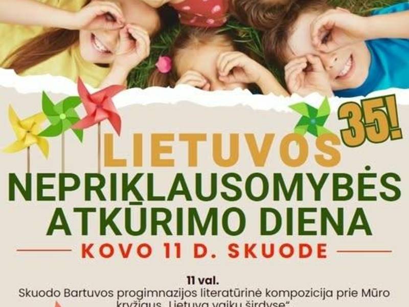 Lietuvos nepriklausomybės atkūrimo diena Skuode